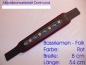 Preview: Bassriemen, 8cm - Folk (Rot / Braun)