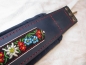 Preview: Bassriemen, 6cm - FOLK  Blau