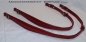 Preview: 4 cm Akkordeon Gurte, Riemen, Straps,Bretelles Courroies, ROT
