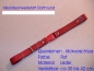 Preview: Akkordeon Querriemen verstellbar ca.30 bis 42 cm, Leder (ROT)