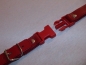 Preview: Akkordeon Querriemen verstellbar ca.30 bis 42 cm, Leder (ROT)