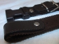 Preview: Akkordeon Querriemen verstellbar ca.30 bis 42 cm, Leder (BRAUN)