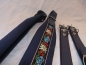 Preview: 6cm Akkordeongurte,Accordion Straps,Bretelles,(Folk-BLAU)