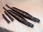 Preview: 6cm Akkordeongurte,Accordion Straps,Bretelles,(Folk-BLAU)