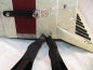 Preview: 4 x Schnallenschutz, accordion strap buckles protection, SCHWARZ