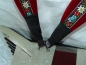 Preview: 4 x Schnallenschutz, accordion strap buckles protection, SCHWARZ