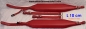 Preview: 10cm Akkordeongurte,Accordion Straps,Bretelles, ROT