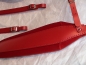 Preview: 10cm Akkordeongurte,Accordion Straps,Bretelles, ROT