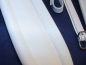 Preview: 10cm Akkordeongurte,Accordion Straps,Bretelles, - WEIß