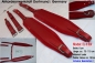Preview: 8cm Akkordeongurte,Accordion Straps,Bretelles,Courroies - ROT
