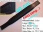 Preview: Extra Lang..! Bassriemen, 8 x 60 cm - Schwarz (extra long...!)