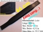 Preview: Extra Lang..! Bassriemen, 8 x 66 cm - Schwarz (extra long...!)