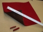 Preview: 6 mm, Akkordeon Filz/Leder Klappenbelag für Diskant und  Bass