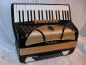 Preview: HOHNER Lucia III P, 96 Bass, black (Made in Germany..!)