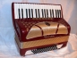 Preview: HOHNER Lucia III P, 96 Bass,ROT (Made in Germany..!)