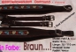 Preview: 8cm Akkordeongurte,Accordion Straps,Bretelles,(Folk-Braun)