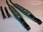 Preview: 6cm Akkordeongurte,Accordion Straps,Bretelles,(Folk-Grün)