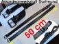 Preview: Verlängerung für (L6, L7, L8 ) Akkordeongurte, Riemen, 50 cm (1 Paar) SCHWARZ