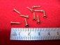 Preview: Nr. 7 - 10 x Diskantverdeck Schrauben 2x9mm (Farbe: Gold) Kreuz