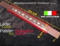 Preview: 6 x 54cm Bassgurt - Folk (Rot / Braun)