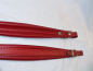 Preview: 4 cm Akkordeon Gurte, Riemen, Straps,Bretelles Courroies, ROT