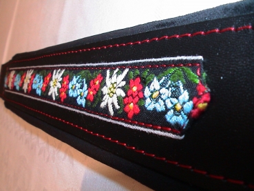 Bassriemen, 6cm - Folk Schwarz