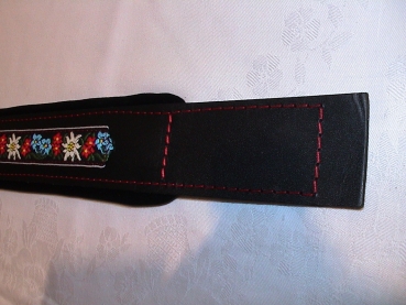 Bassriemen, 6cm - Folk Schwarz
