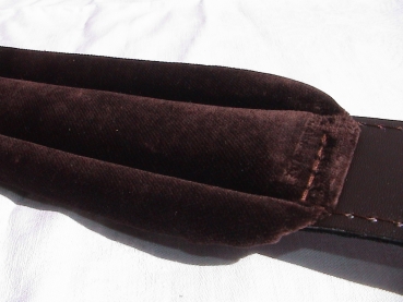 Bassriemen, 8cm - Folk Braun