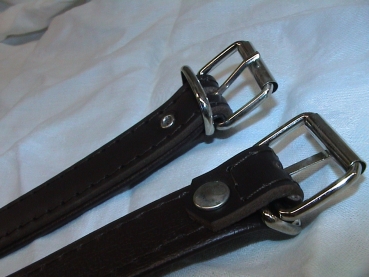 Verlängerung für (L6, L7, L8 ) Akkordeongurte, Riemen, 50 cm (1 Paar) BRAUN