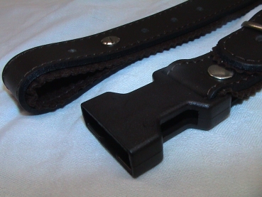 Akkordeon Querriemen verstellbar ca.30 bis 42 cm, Leder (BRAUN)