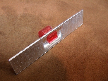 Aluminium-Tonklappe für 4 Löcher / accordion Tone valves