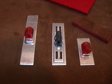 Aluminium-Tonklappe für 3 Löcher / accordion Tone valves