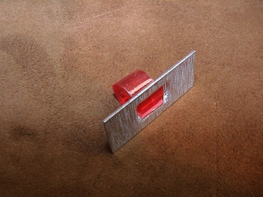 Aluminium-Tonklappe für 2 Löcher / accordion Tone valves