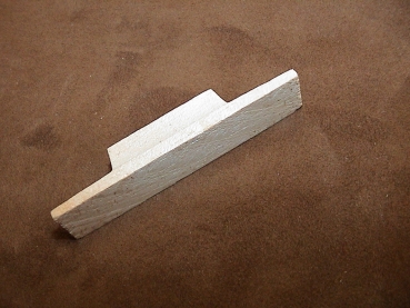 Holz-Tonklappe für 4 Löcher / accordion wood Tone valves