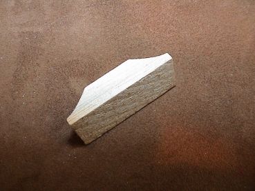 Holz-Tonklappe für 2 Löcher / accordion wood Tone valves
