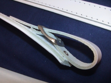 10cm Akkordeongurte,Accordion Straps,Bretelles, - WEIß