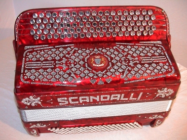 Scandalli - Superior - ( C Griff ) 120 Bass (Musette)