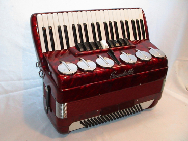 SCANDALLI  Polifonoco, 120 Bass (mit Saxofonklappen)