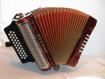 HOHNER  CORONA  III - G,C,F  (Sol,Do,Fa), 3 Reihen / 12 Bass