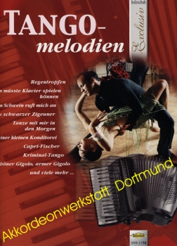 Tango - melodien, Noten für Akkordeon, Sheet Music Book for acco