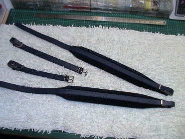6 Cm Accordion shoulder straps - color: Dark Blue
