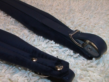 6 Cm Accordion shoulder straps - color: Dark Blue