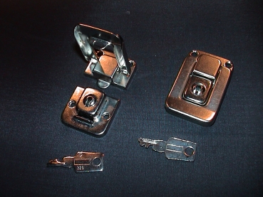 1 pair Accordion case of locks (2 x Trunk lock for accordion cas