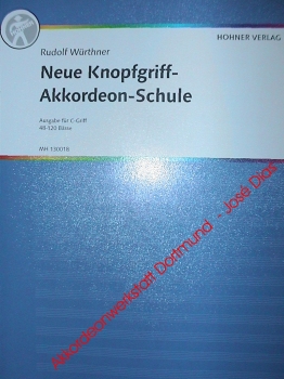 C Griff, Neue Knopfgriff Akkordeon Schule,Hohner Verlag