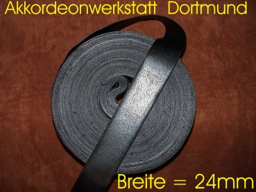 1L - schwarz 1m, Balgeinfassungsstreifen, Kalikostreifen