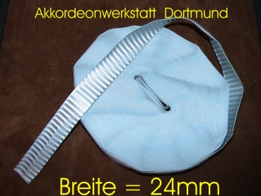 4R- Silber, Balgeinfassungsstreifen,Kalikostreifen
