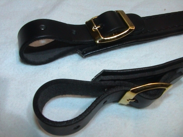 GOLD - Verlängerung für (L6, L7, L8 ) Akkordeongurte, 50 cm (1 Paar) SCHWARZ