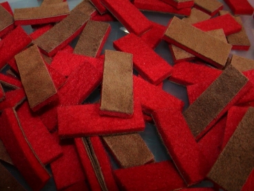 Preview: Nr.21= 1 Satz, Klappenbeläge, Hohner Morino V M (Diskant)