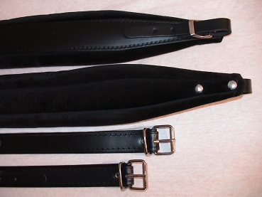 8cm Akkordeongurte,Accordion Straps,Bretelles,Courroies (Schwarz