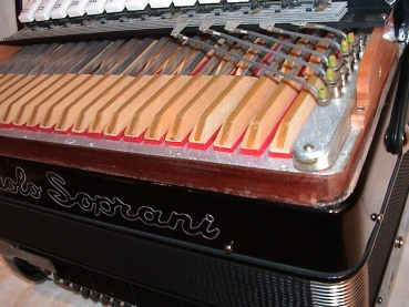 PAOLO SOPRANI - 96 Bass,   5/5  reeds